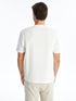 LC Waikiki Crew Neck Short Sleeve Men's Textured T-Shirt